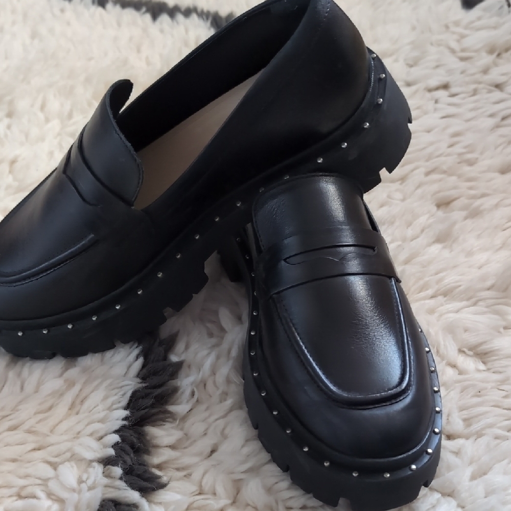 SCHUTZ Christie Studded Loafer